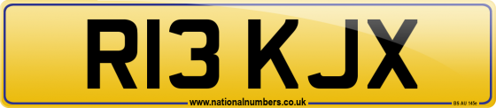 R13 KJX