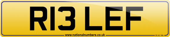 R13 LEF