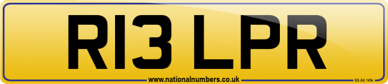 R13 LPR