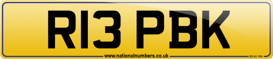 R13 PBK
