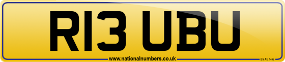 R13 UBU