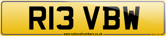 R13 VBW