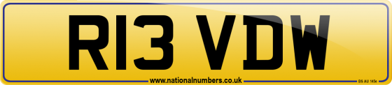 R13 VDW