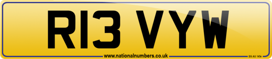 R13 VYW