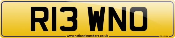 R13 WNO