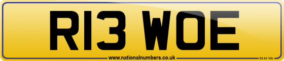 R13 WOE