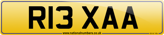 R13 XAA