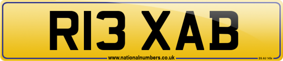 R13 XAB