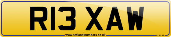 R13 XAW