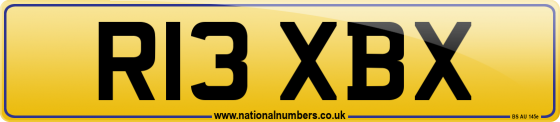 R13 XBX