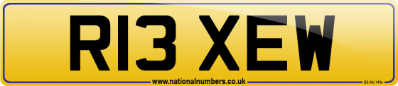 R13 XEW