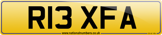 R13 XFA