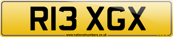 R13 XGX