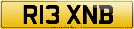 R13 XNB