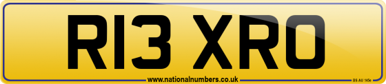 R13 XRO