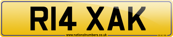 R14 XAK