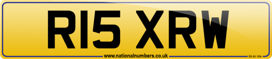 R15 XRW