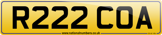 R222 COA