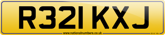 R321 KXJ