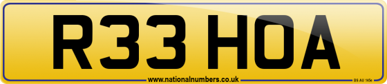 R33 HOA