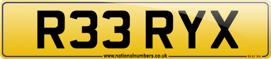 R33 RYX