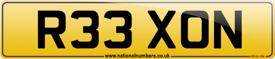 R33 XON