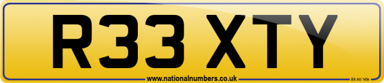 R33 XTY