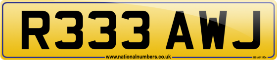 R333 AWJ