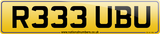 R333 UBU