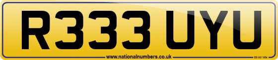R333 UYU