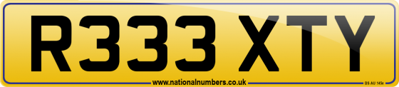 R333 XTY