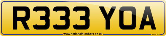R333 YOA