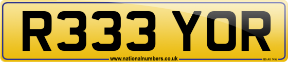 R333 YOR