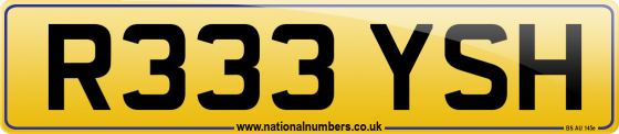 R333 YSH