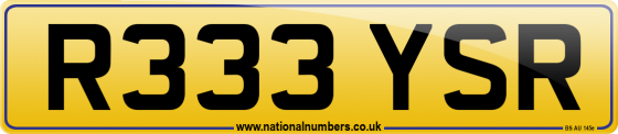 R333 YSR