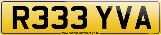 R333 YVA