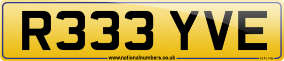 R333 YVE