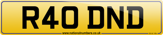R40 DND