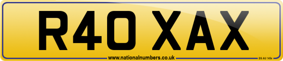 R40 XAX