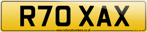 R70 XAX
