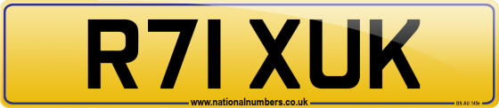 R71 XUK