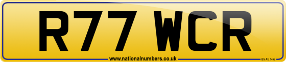 R77 WCR
