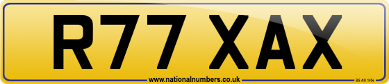 R77 XAX