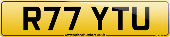 R77 YTU