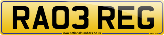 RA03 REG