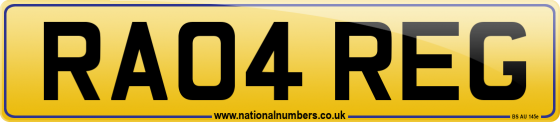 RA04 REG