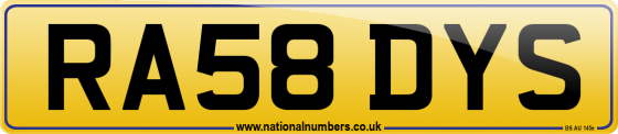 RA58 DYS