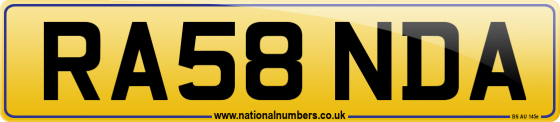 RA58 NDA