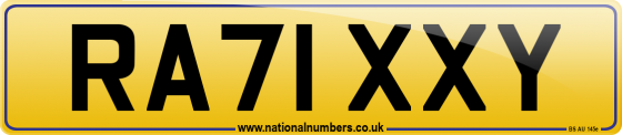RA71 XXY