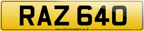 RAZ 640